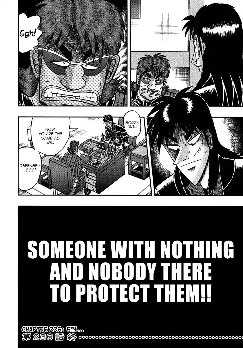 Gambling Outcast Kaiji: The One Poker Arc - Kaiji Part 5 Chapter 236 page 21 - Chapter 236: Consciousness