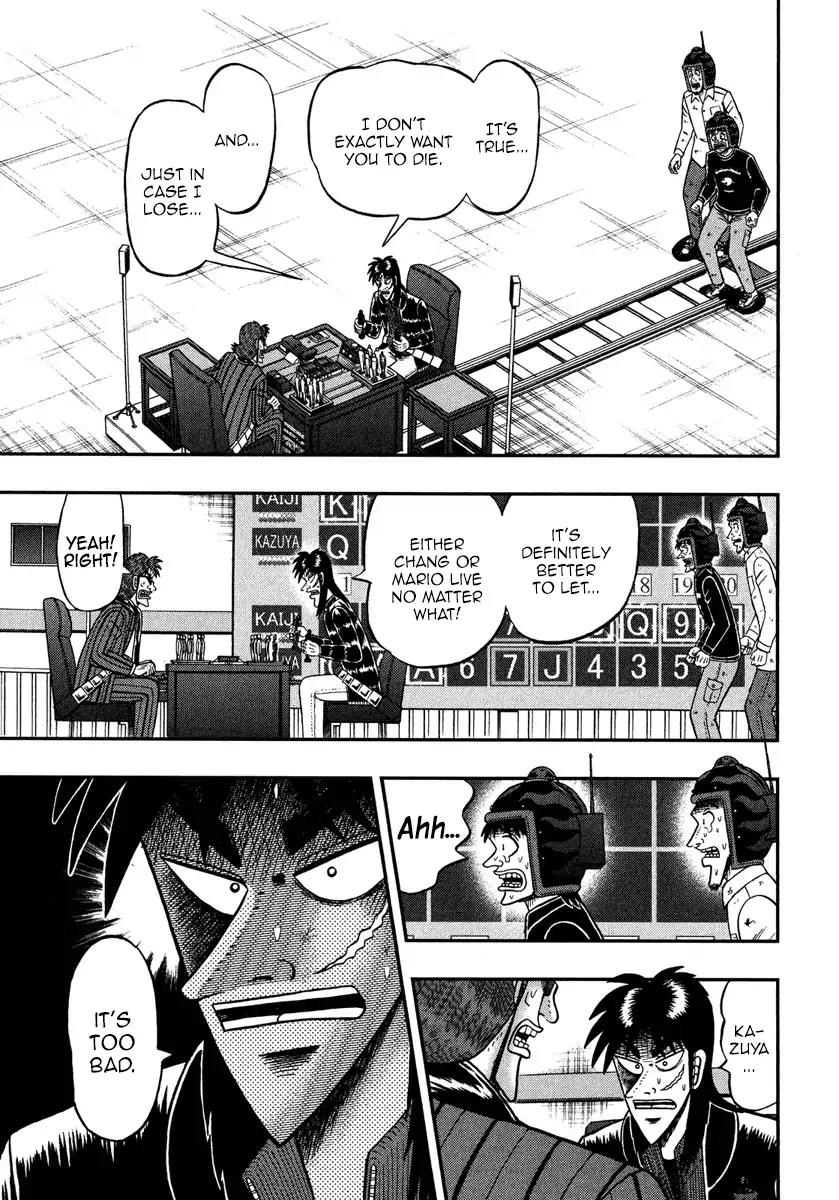 Gambling Outcast Kaiji: The One Poker Arc - Kaiji Part 5 Chapter 237 page 11 - Chapter 237: Throw Away