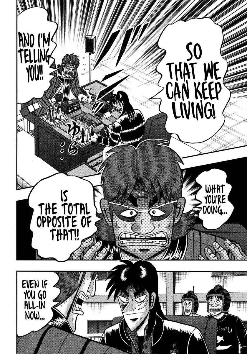 Gambling Outcast Kaiji: The One Poker Arc - Kaiji Part 5 Chapter 237 page 16 - Chapter 237: Throw Away
