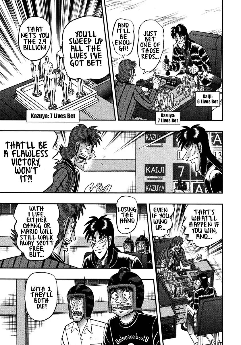 Gambling Outcast Kaiji: The One Poker Arc - Kaiji Part 5 Chapter 237 page 9 - Chapter 237: Throw Away