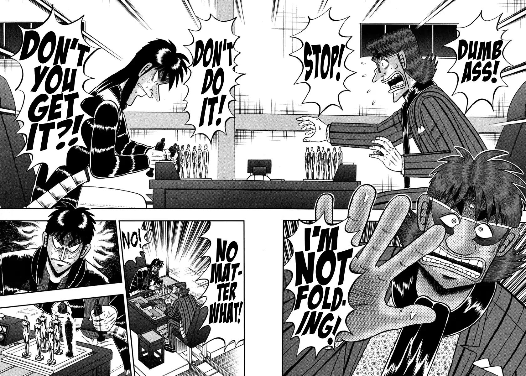 Gambling Outcast Kaiji: The One Poker Arc - Kaiji Part 5 Chapter 238 page 18 - Chapter 238: Conversion