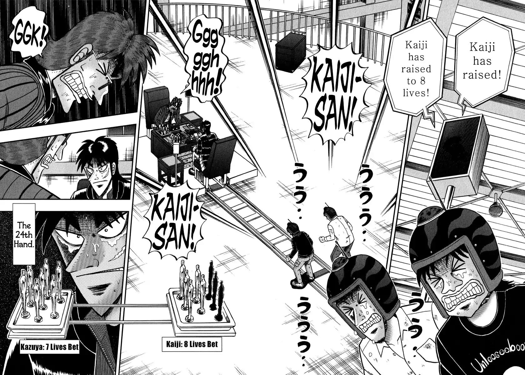 Gambling Outcast Kaiji: The One Poker Arc - Kaiji Part 5 Chapter 238 page 21 - Chapter 238: Conversion