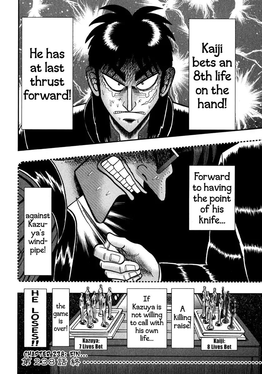 Gambling Outcast Kaiji: The One Poker Arc - Kaiji Part 5 Chapter 238 page 22 - Chapter 238: Conversion