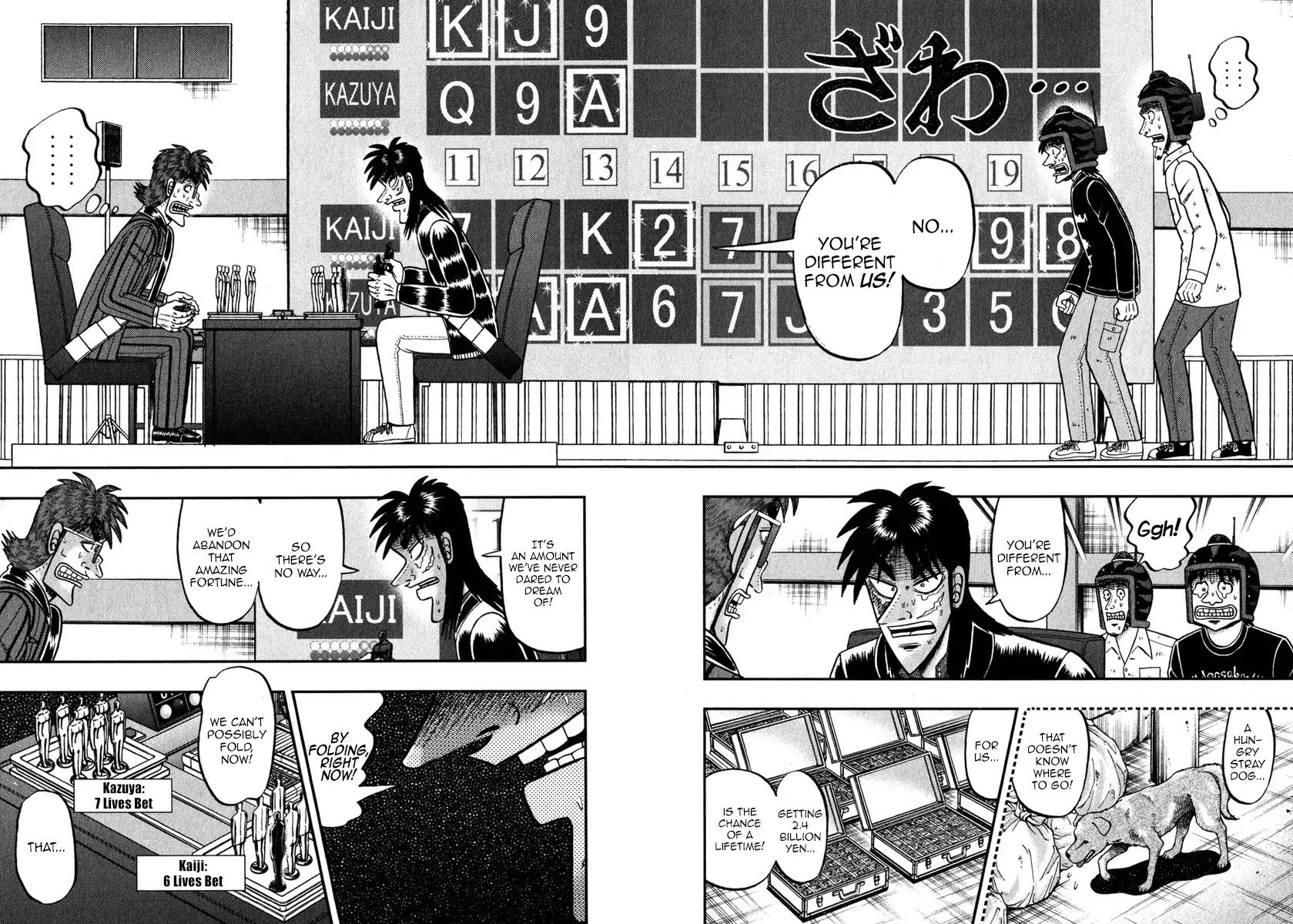 Gambling Outcast Kaiji: The One Poker Arc - Kaiji Part 5 Chapter 238 page 6 - Chapter 238: Conversion