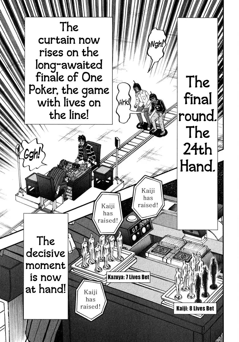 Gambling Outcast Kaiji: The One Poker Arc - Kaiji Part 5 Chapter 239 page 1 - Chapter 239: Disgrace