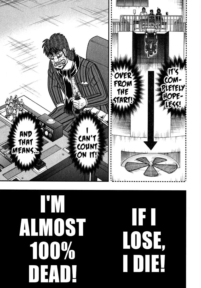 Gambling Outcast Kaiji: The One Poker Arc - Kaiji Part 5 Chapter 240 page 12 - Chapter 240: Blasphemy