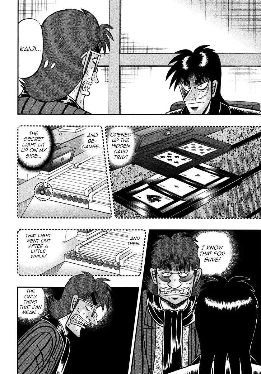 Gambling Outcast Kaiji: The One Poker Arc - Kaiji Part 5 Chapter 240 page 15 - Chapter 240: Blasphemy