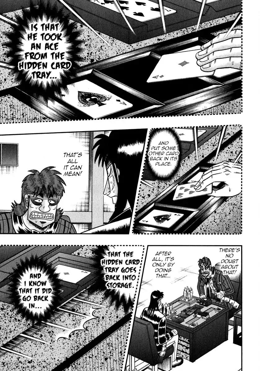 Gambling Outcast Kaiji: The One Poker Arc - Kaiji Part 5 Chapter 240 page 16 - Chapter 240: Blasphemy