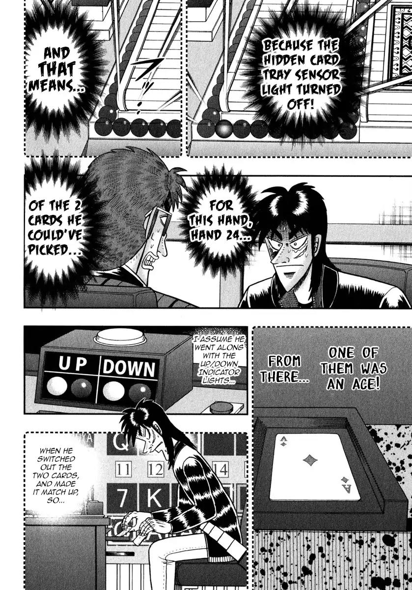 Gambling Outcast Kaiji: The One Poker Arc - Kaiji Part 5 Chapter 240 page 17 - Chapter 240: Blasphemy