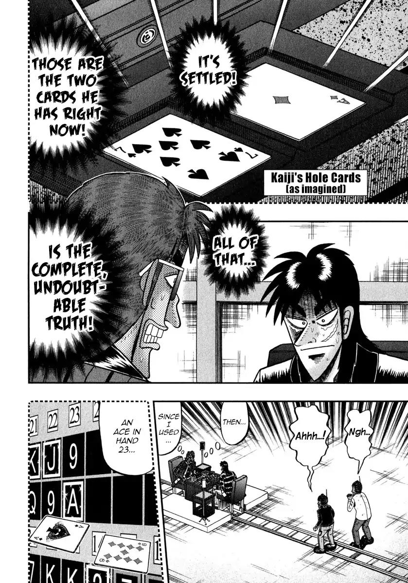 Gambling Outcast Kaiji: The One Poker Arc - Kaiji Part 5 Chapter 240 page 19 - Chapter 240: Blasphemy