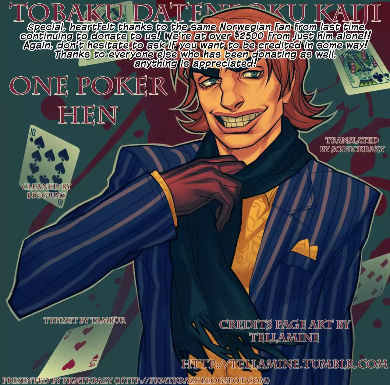 Gambling Outcast Kaiji: The One Poker Arc - Kaiji Part 5 Chapter 240 page 23 - Chapter 240: Blasphemy