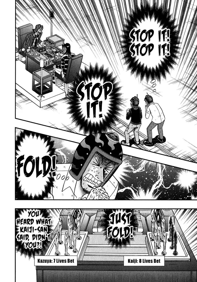 Gambling Outcast Kaiji: The One Poker Arc - Kaiji Part 5 Chapter 240 page 5 - Chapter 240: Blasphemy