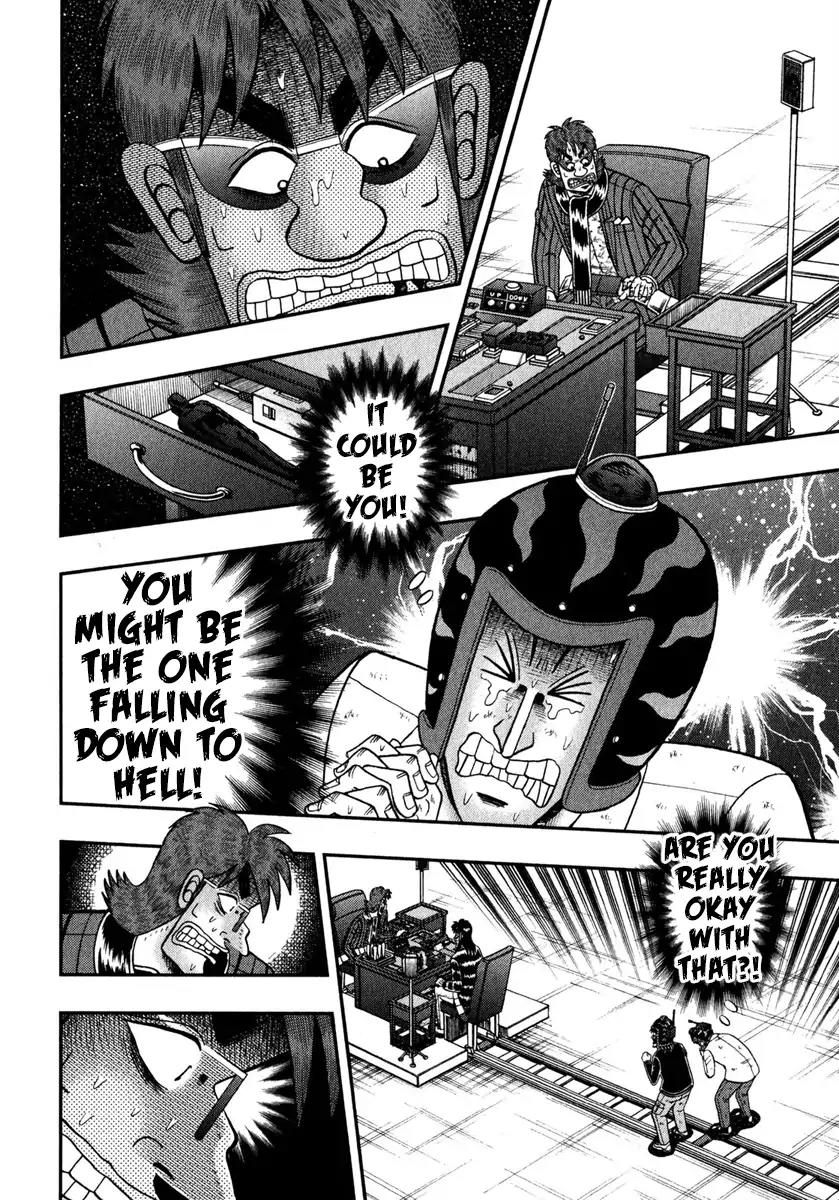Gambling Outcast Kaiji: The One Poker Arc - Kaiji Part 5 Chapter 240 page 7 - Chapter 240: Blasphemy