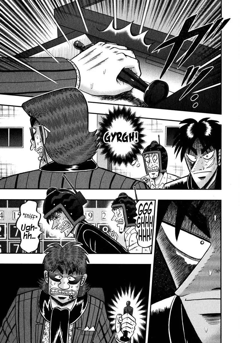 Gambling Outcast Kaiji: The One Poker Arc - Kaiji Part 5 Chapter 240 page 8 - Chapter 240: Blasphemy