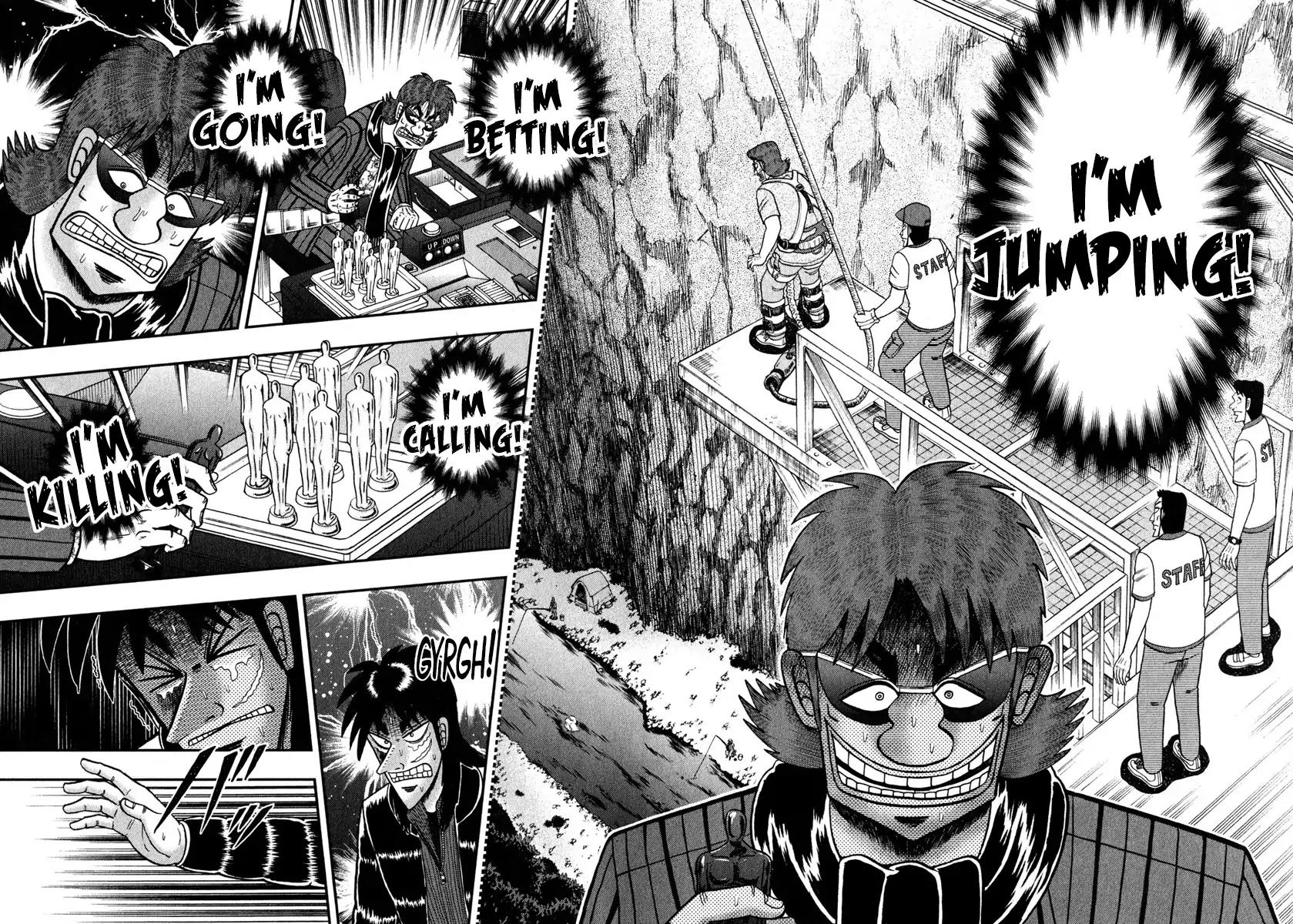 Gambling Outcast Kaiji: The One Poker Arc - Kaiji Part 5 Chapter 241 page 12 - Chapter 241: Declaration