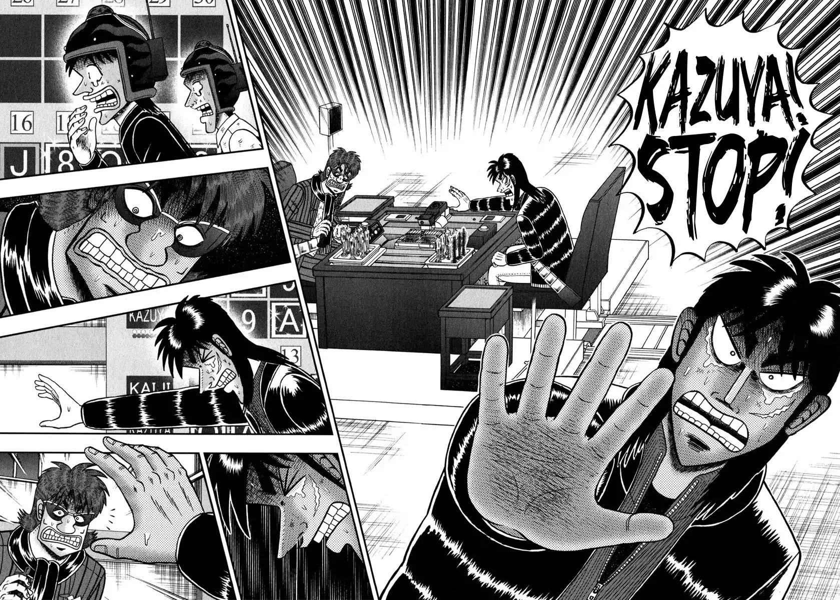 Gambling Outcast Kaiji: The One Poker Arc - Kaiji Part 5 Chapter 241 page 13 - Chapter 241: Declaration
