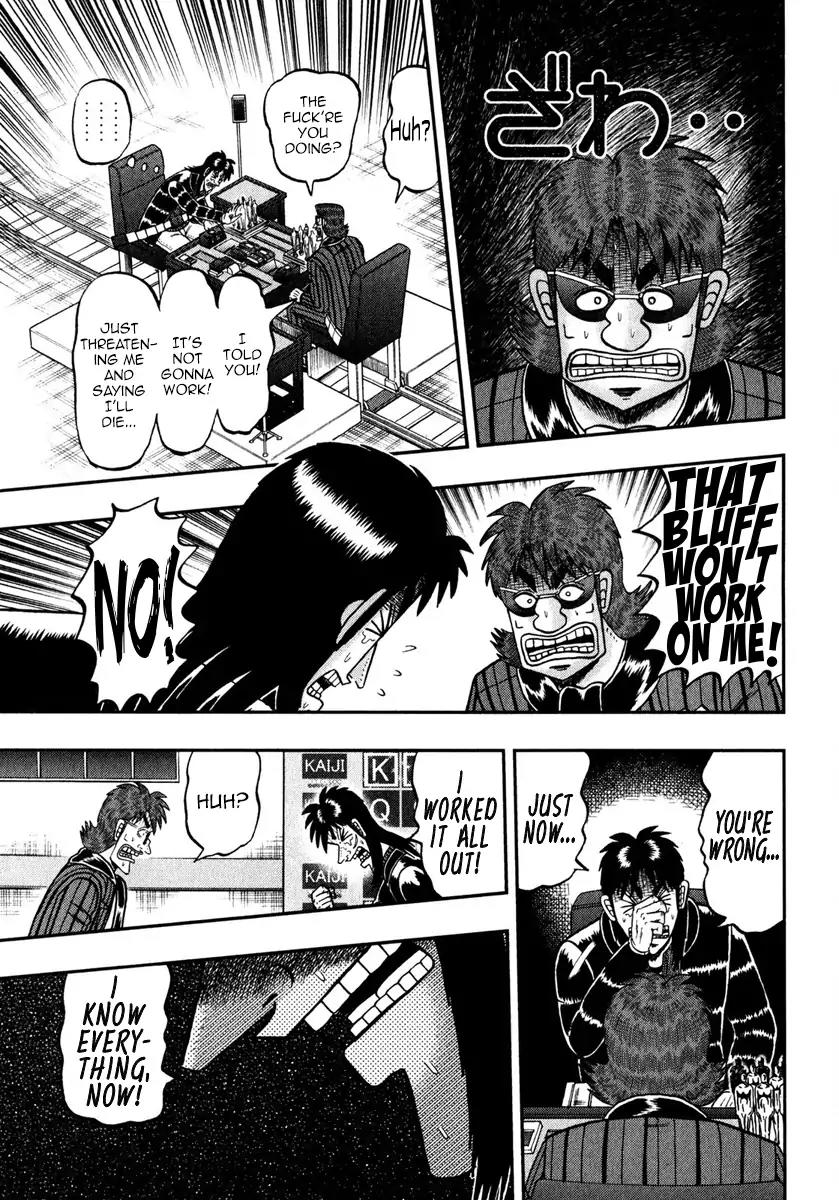 Gambling Outcast Kaiji: The One Poker Arc - Kaiji Part 5 Chapter 241 page 15 - Chapter 241: Declaration