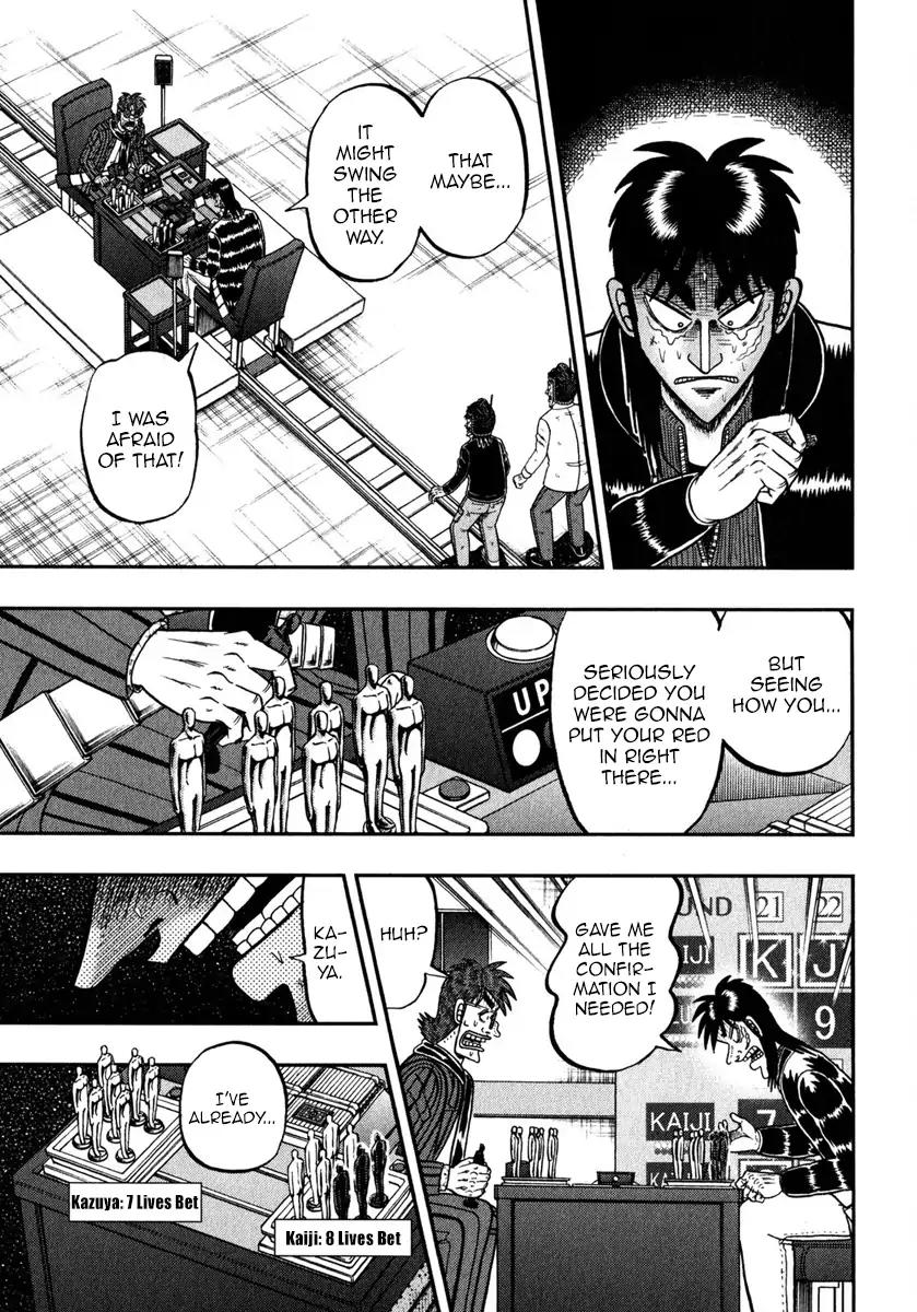 Gambling Outcast Kaiji: The One Poker Arc - Kaiji Part 5 Chapter 241 page 17 - Chapter 241: Declaration