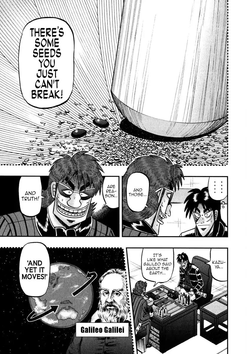 Gambling Outcast Kaiji: The One Poker Arc - Kaiji Part 5 Chapter 241 page 7 - Chapter 241: Declaration