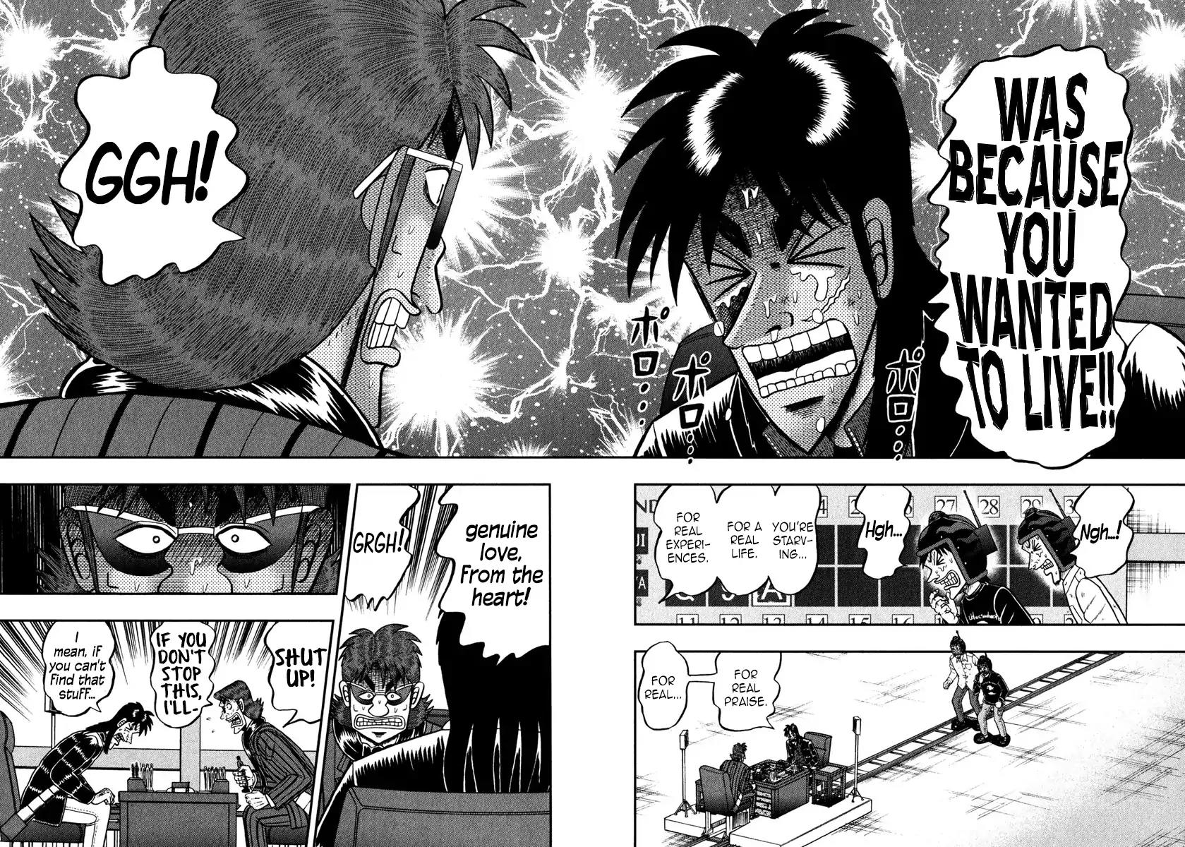 Gambling Outcast Kaiji: The One Poker Arc - Kaiji Part 5 Chapter 242 page 8 - Chapter 242: True Feelings