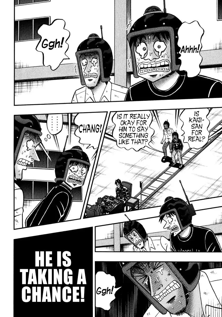 Gambling Outcast Kaiji: The One Poker Arc - Kaiji Part 5 Chapter 243 page 10 - Chapter 243: Announcement