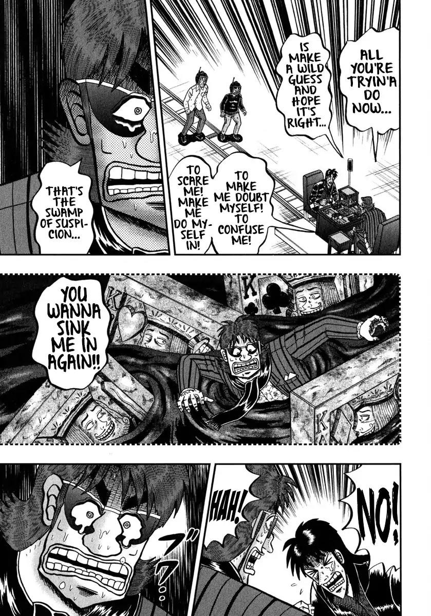 Gambling Outcast Kaiji: The One Poker Arc - Kaiji Part 5 Chapter 243 page 18 - Chapter 243: Announcement