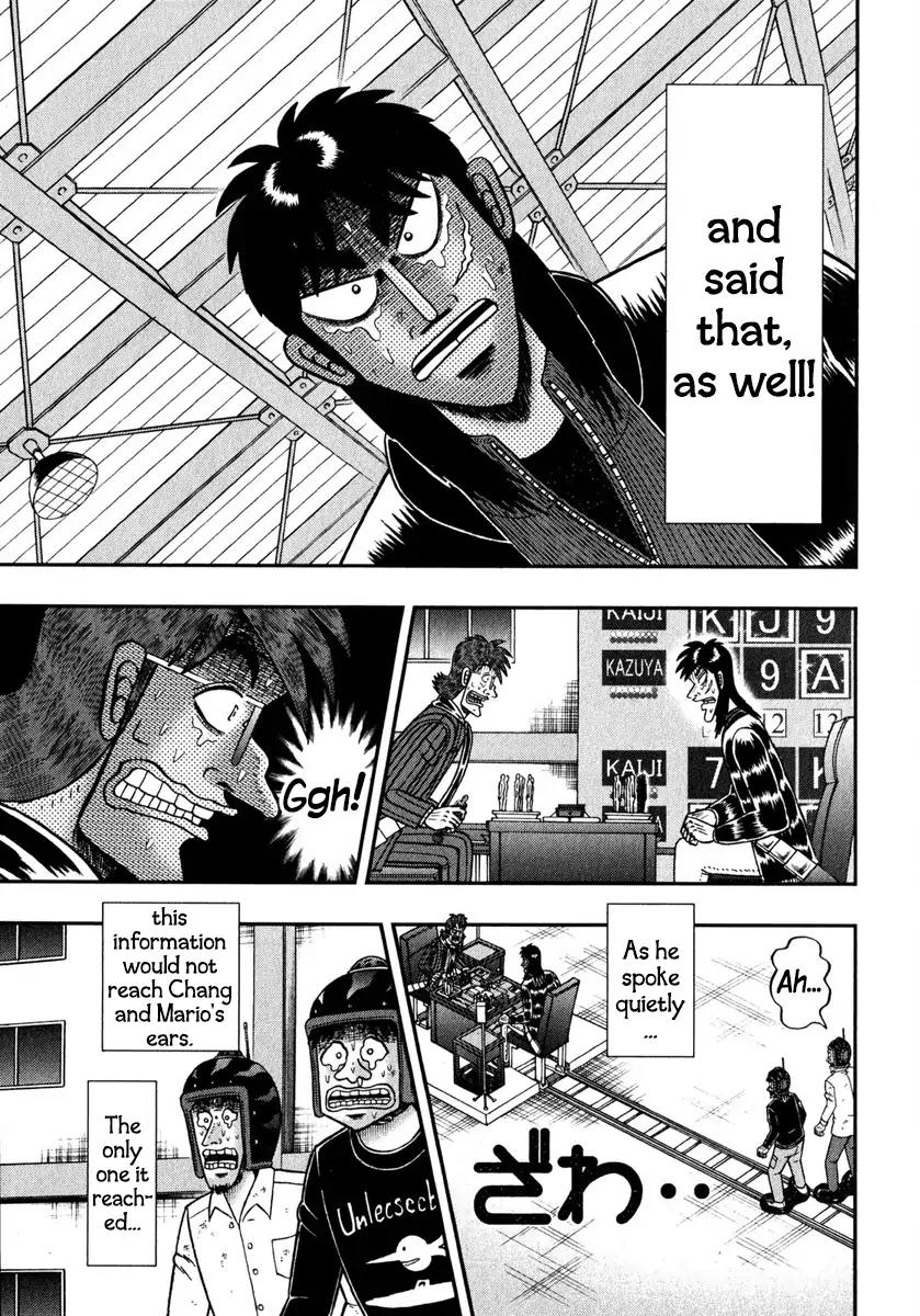 Gambling Outcast Kaiji: The One Poker Arc - Kaiji Part 5 Chapter 243 page 7 - Chapter 243: Announcement