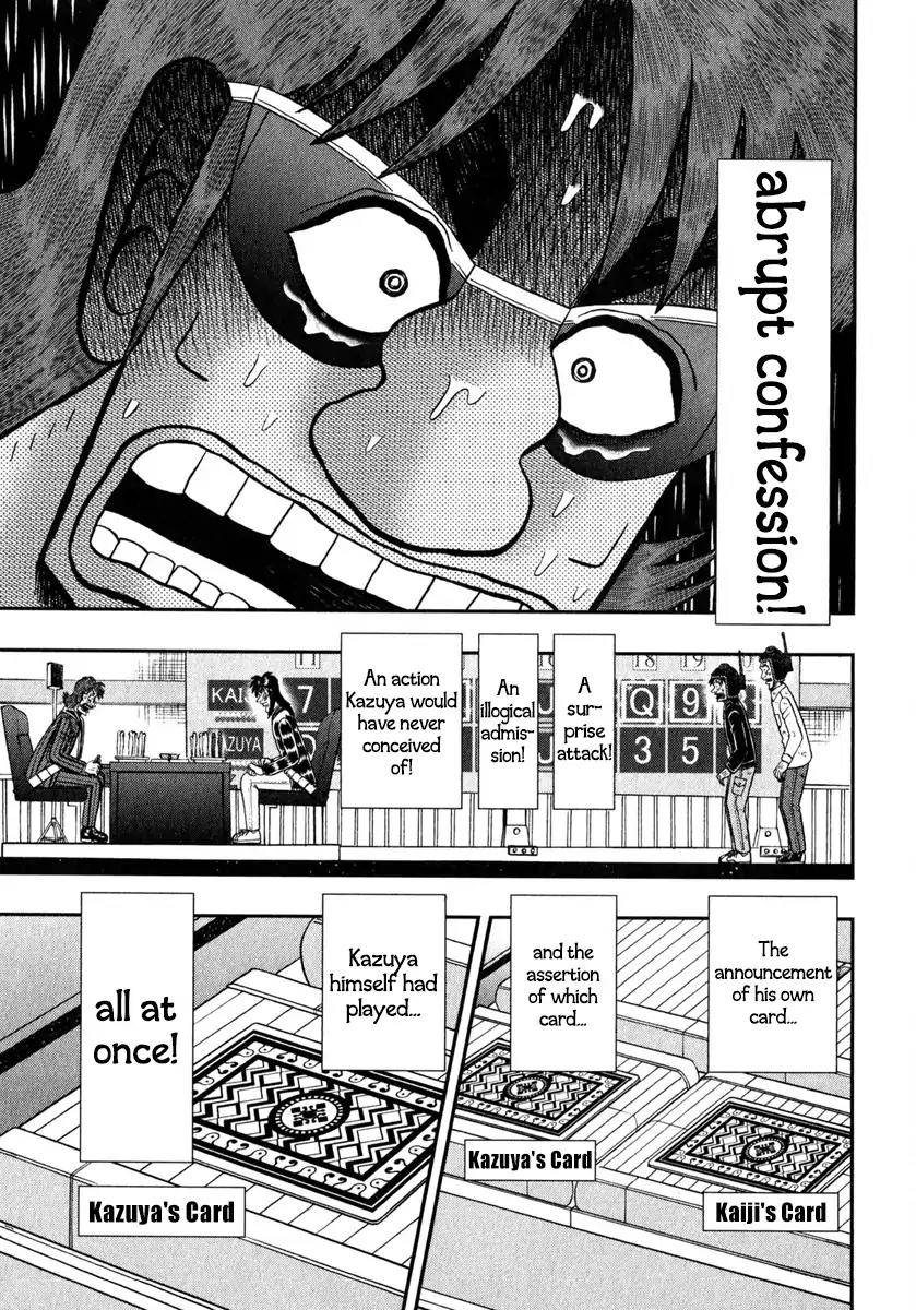 Gambling Outcast Kaiji: The One Poker Arc - Kaiji Part 5 Chapter 243 page 9 - Chapter 243: Announcement