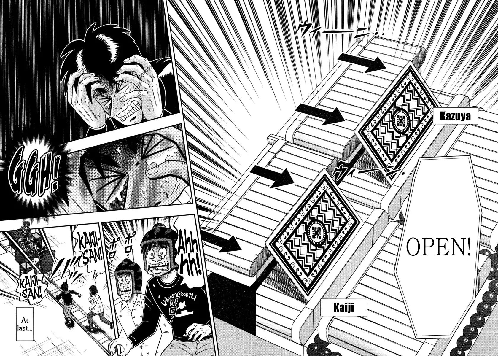 Gambling Outcast Kaiji: The One Poker Arc - Kaiji Part 5 Chapter 244 page 15 - Chapter 244: Establishment