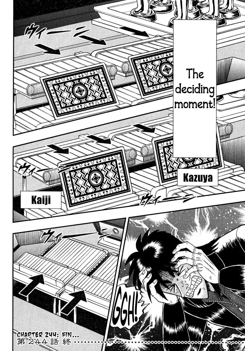 Gambling Outcast Kaiji: The One Poker Arc - Kaiji Part 5 Chapter 244 page 16 - Chapter 244: Establishment