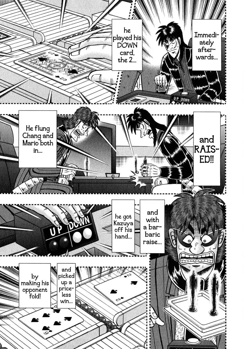 Gambling Outcast Kaiji: The One Poker Arc - Kaiji Part 5 Chapter 245 page 8 - Chapter 245: Battle Crisis