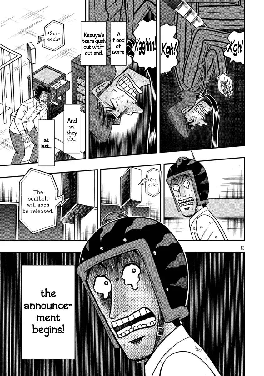 Gambling Outcast Kaiji: The One Poker Arc - Kaiji Part 5 Chapter 248 page 12 - Chapter 248: Flood Of Tears