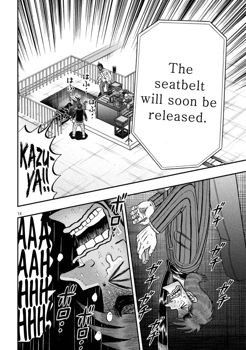 Gambling Outcast Kaiji: The One Poker Arc - Kaiji Part 5 Chapter 249 page 14 - Chapter 249: Predicament