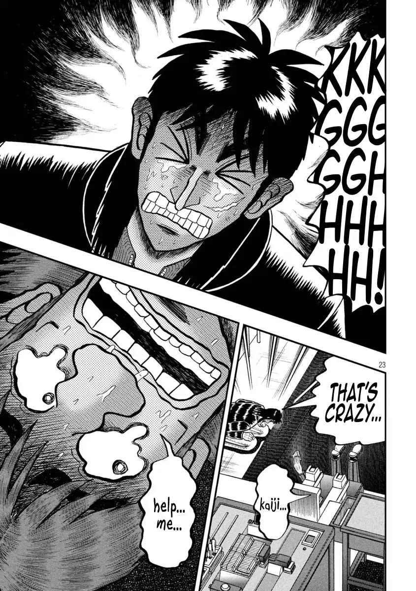 Gambling Outcast Kaiji: The One Poker Arc - Kaiji Part 5 Chapter 249 page 23 - Chapter 249: Predicament