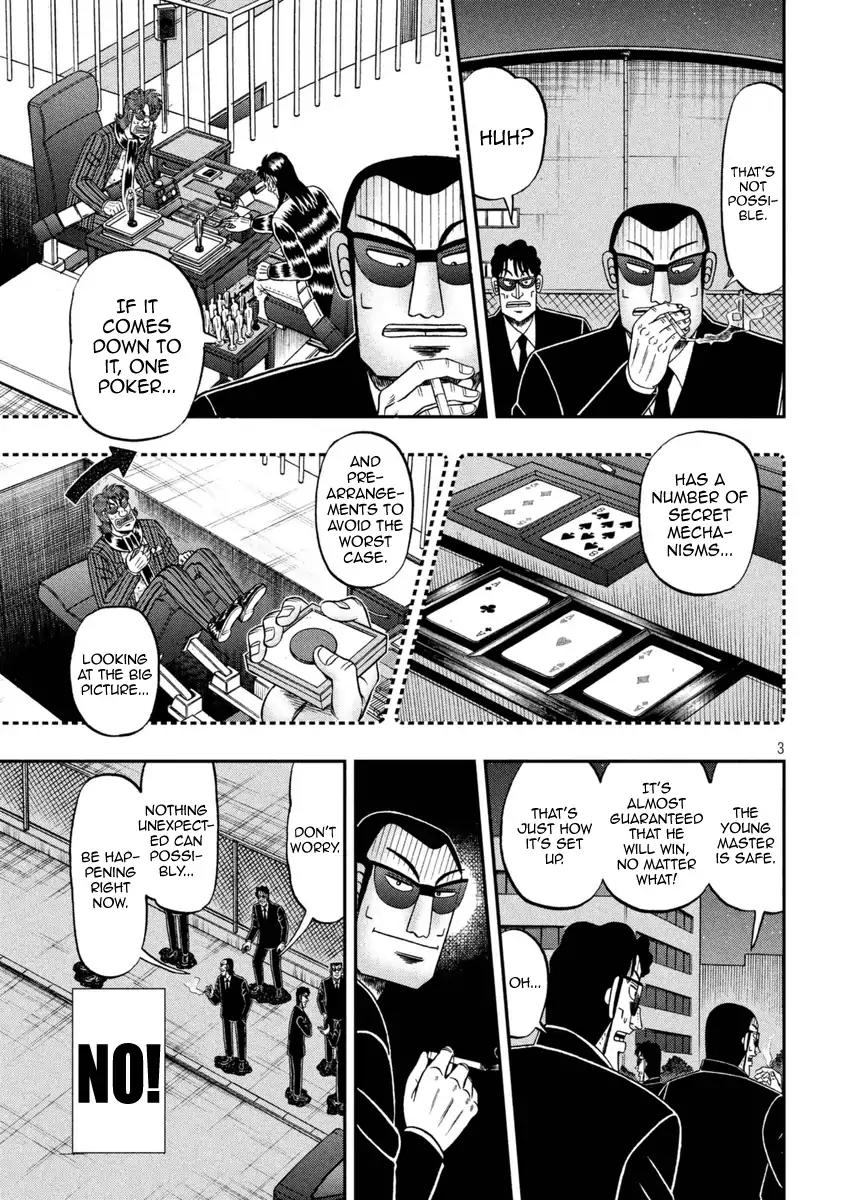 Gambling Outcast Kaiji: The One Poker Arc - Kaiji Part 5 Chapter 249 page 3 - Chapter 249: Predicament