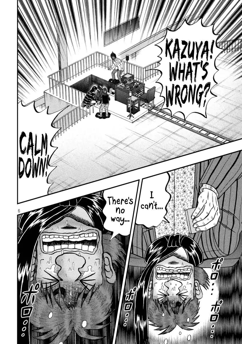 Gambling Outcast Kaiji: The One Poker Arc - Kaiji Part 5 Chapter 249 page 6 - Chapter 249: Predicament