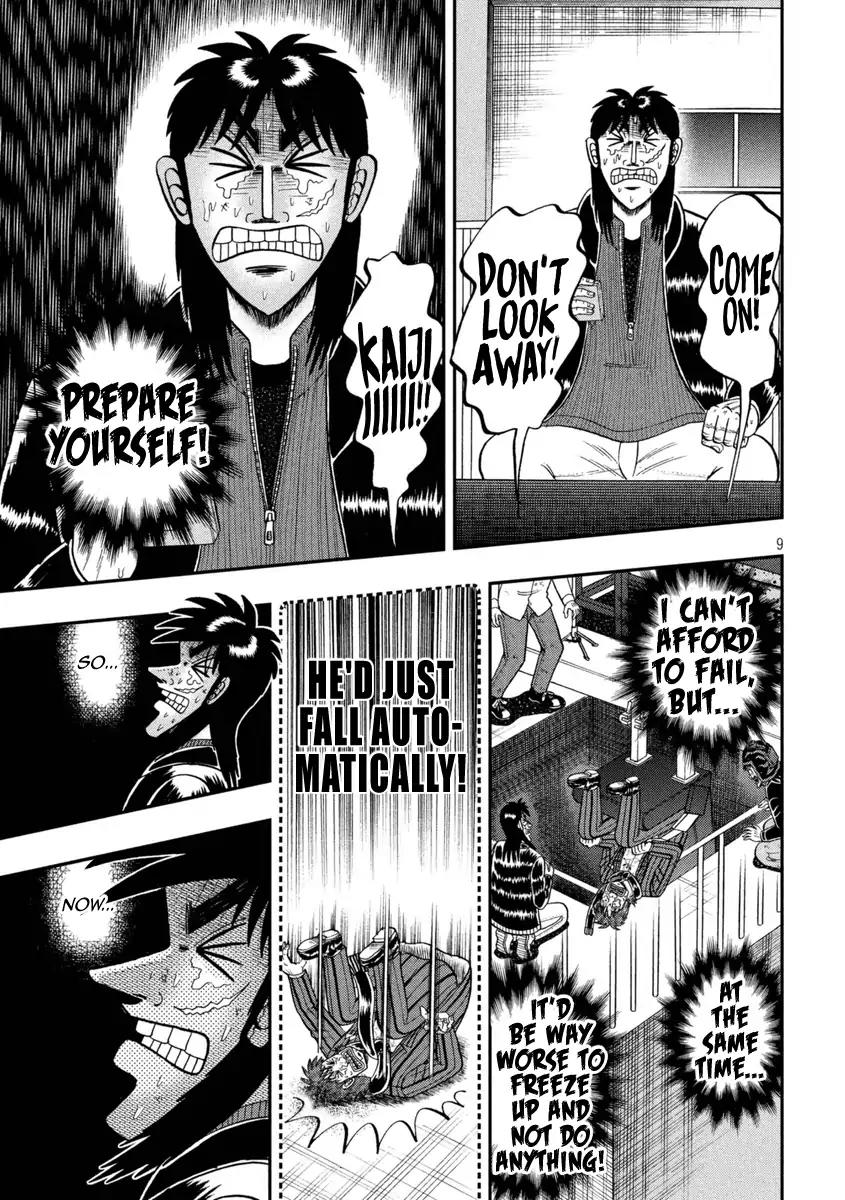 Gambling Outcast Kaiji: The One Poker Arc - Kaiji Part 5 Chapter 251 page 9 - Chapter 251: Chopping Block