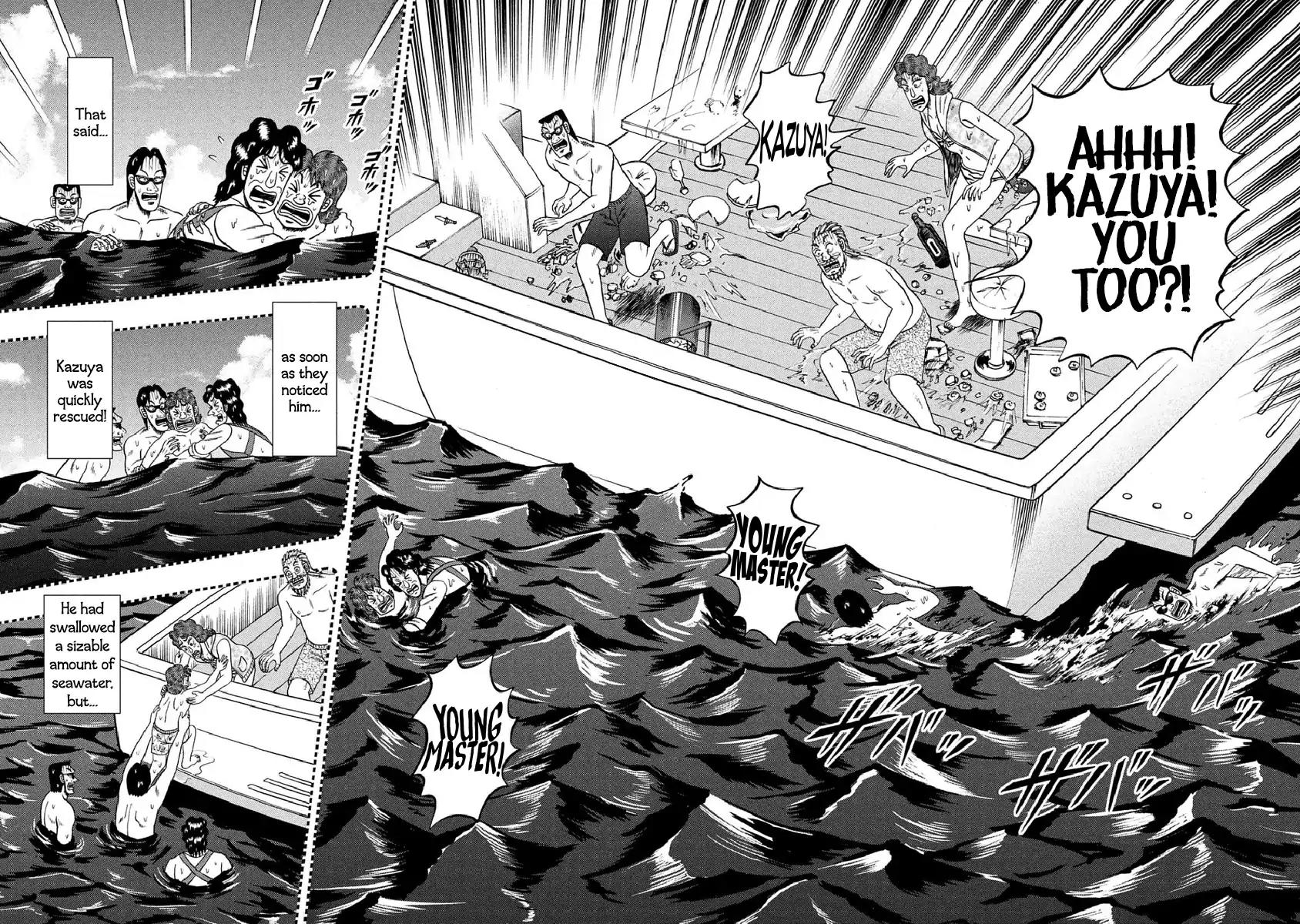 Gambling Outcast Kaiji: The One Poker Arc - Kaiji Part 5 Chapter 254 page 10 - Chapter 254: Crash