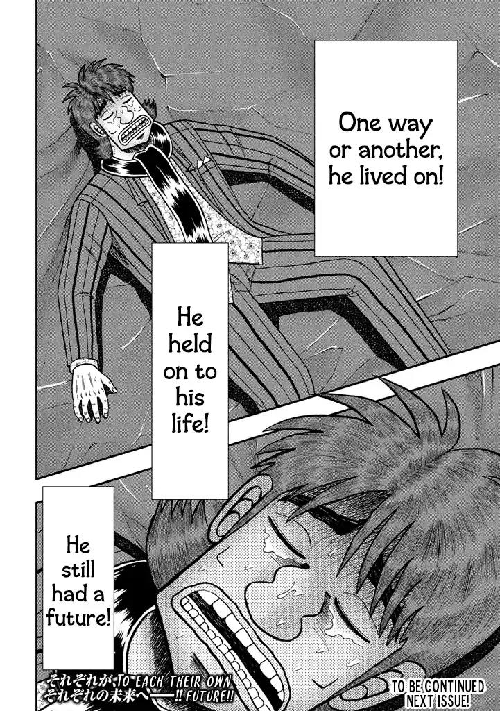 Gambling Outcast Kaiji: The One Poker Arc - Kaiji Part 5 Chapter 255 page 21 - Chapter 255: Drop