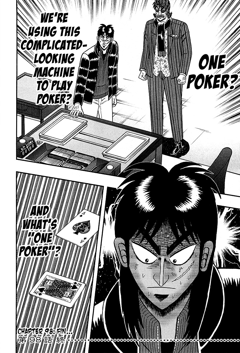 Gambling Outcast Kaiji: The One Poker Arc - Kaiji Part 5 Chapter 98 page 19 - Chapter 98 : Long Night