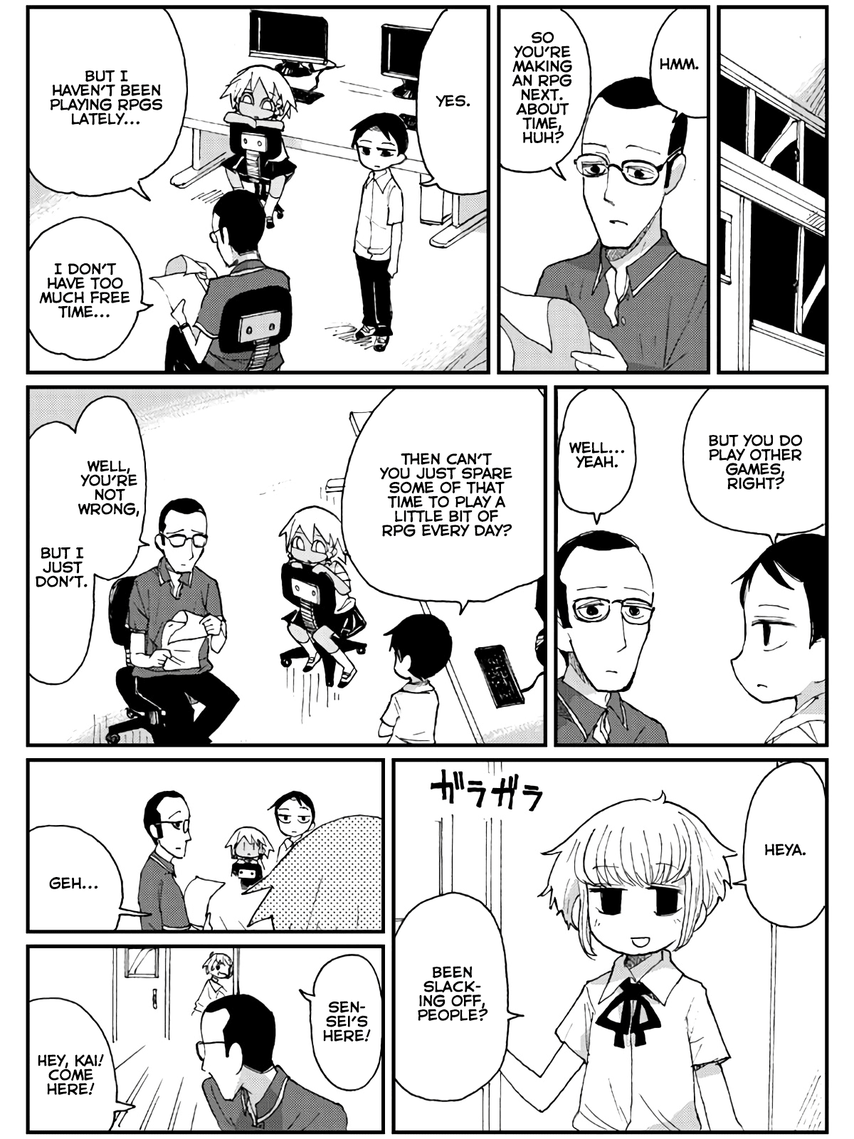 Game Club Chapter 10 page 15 - Chapter 10: Monster's Agony - 1