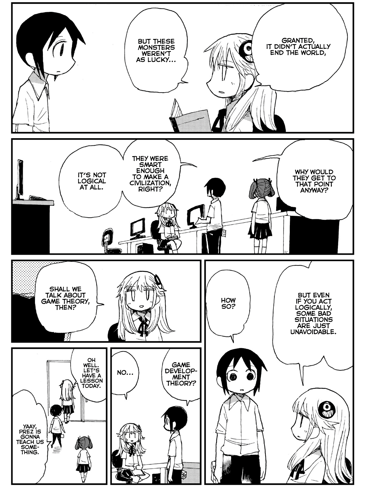 Game Club Chapter 11 page 7 - Chapter 11: Monster's Agony - 2