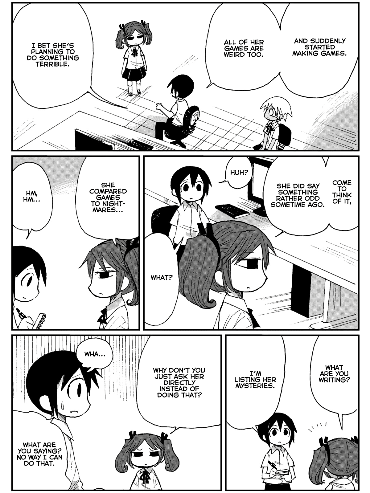 Game Club Chapter 14 page 13 - Chapter 14: Gazing Into Darkness - 2