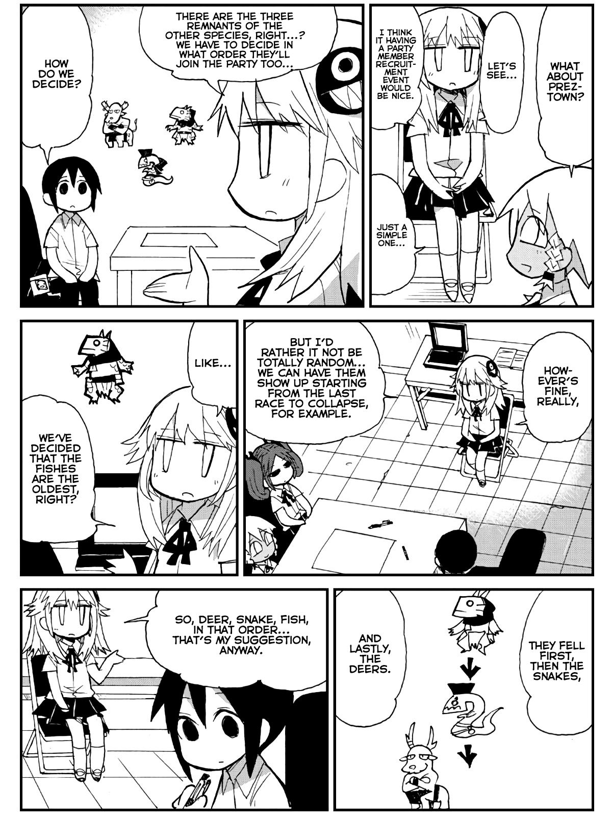 Game Club Chapter 18 page 7 - Chapter 18: Warrior Without Sword - 1
