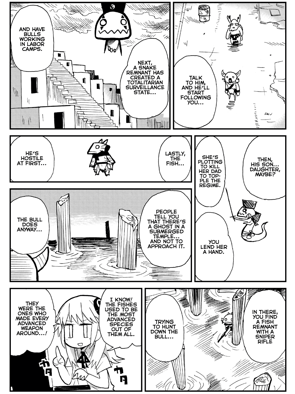 Game Club Chapter 18 page 9 - Chapter 18: Warrior Without Sword - 1