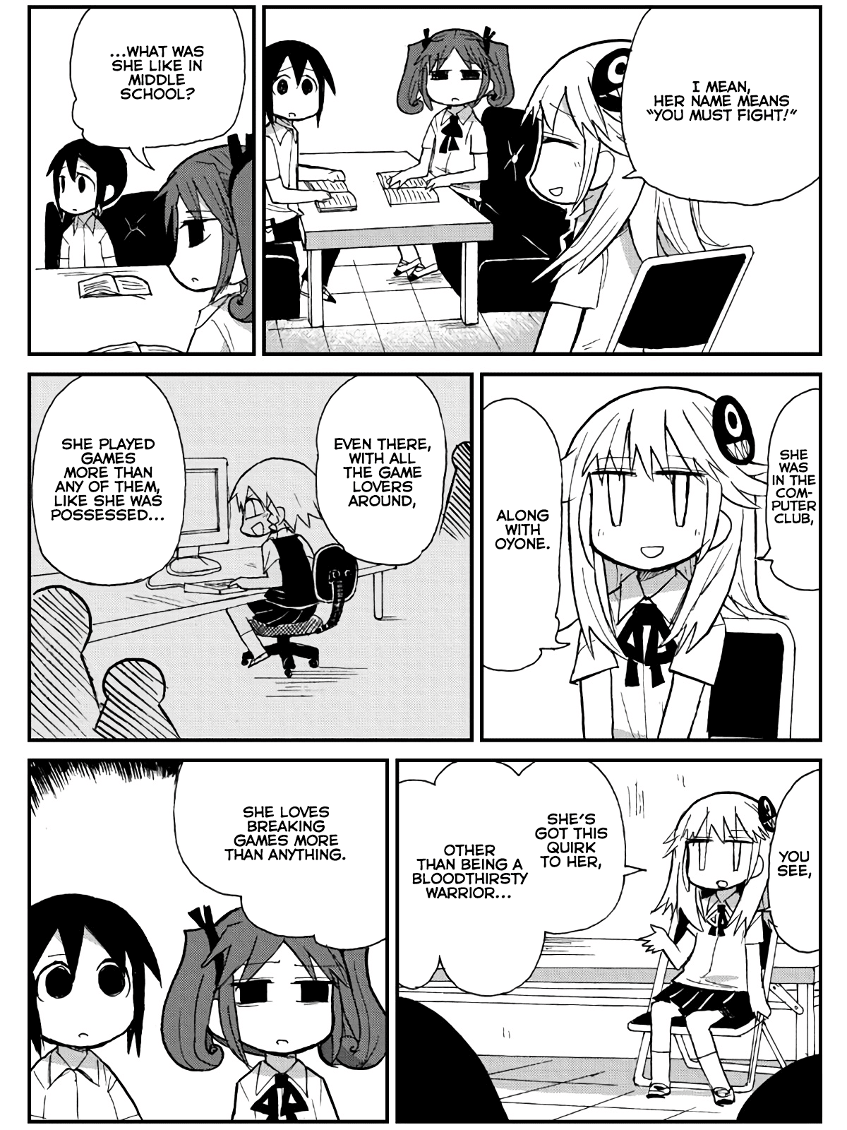 Game Club Chapter 19 page 6 - Chapter 19: Warrior Without Sword - 2