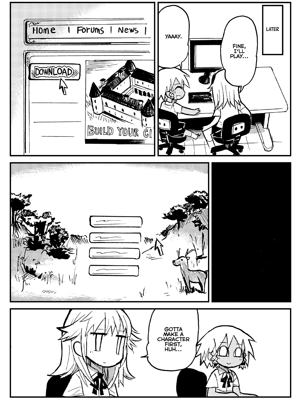 Game Club Chapter 20 page 3 - Chapter 20: Warrior Without Sword - 3