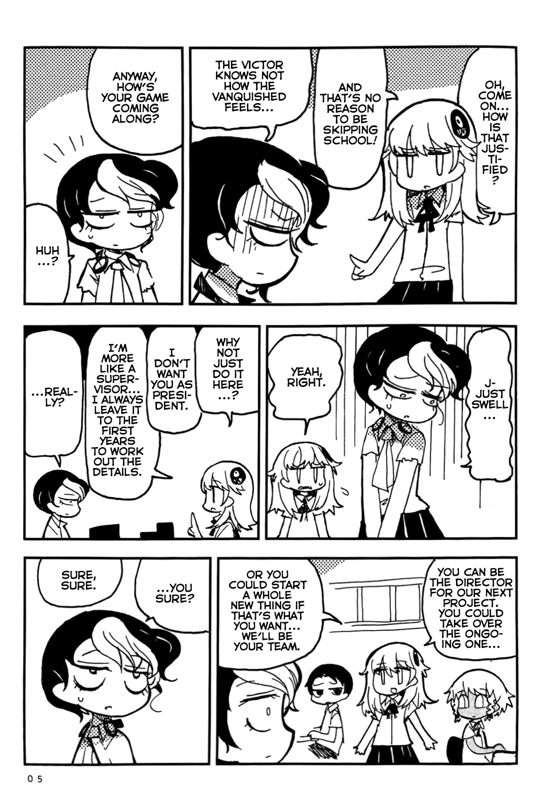 Game Club Chapter 27.1 page 6 - Chapter 27.1: Extra Contents - 1