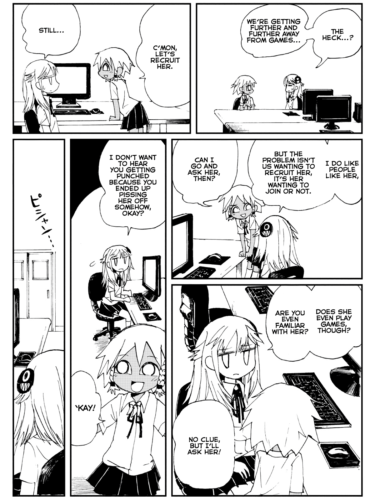 Game Club Chapter 3 page 8 - Chapter 3: Angry Cookie King - 1