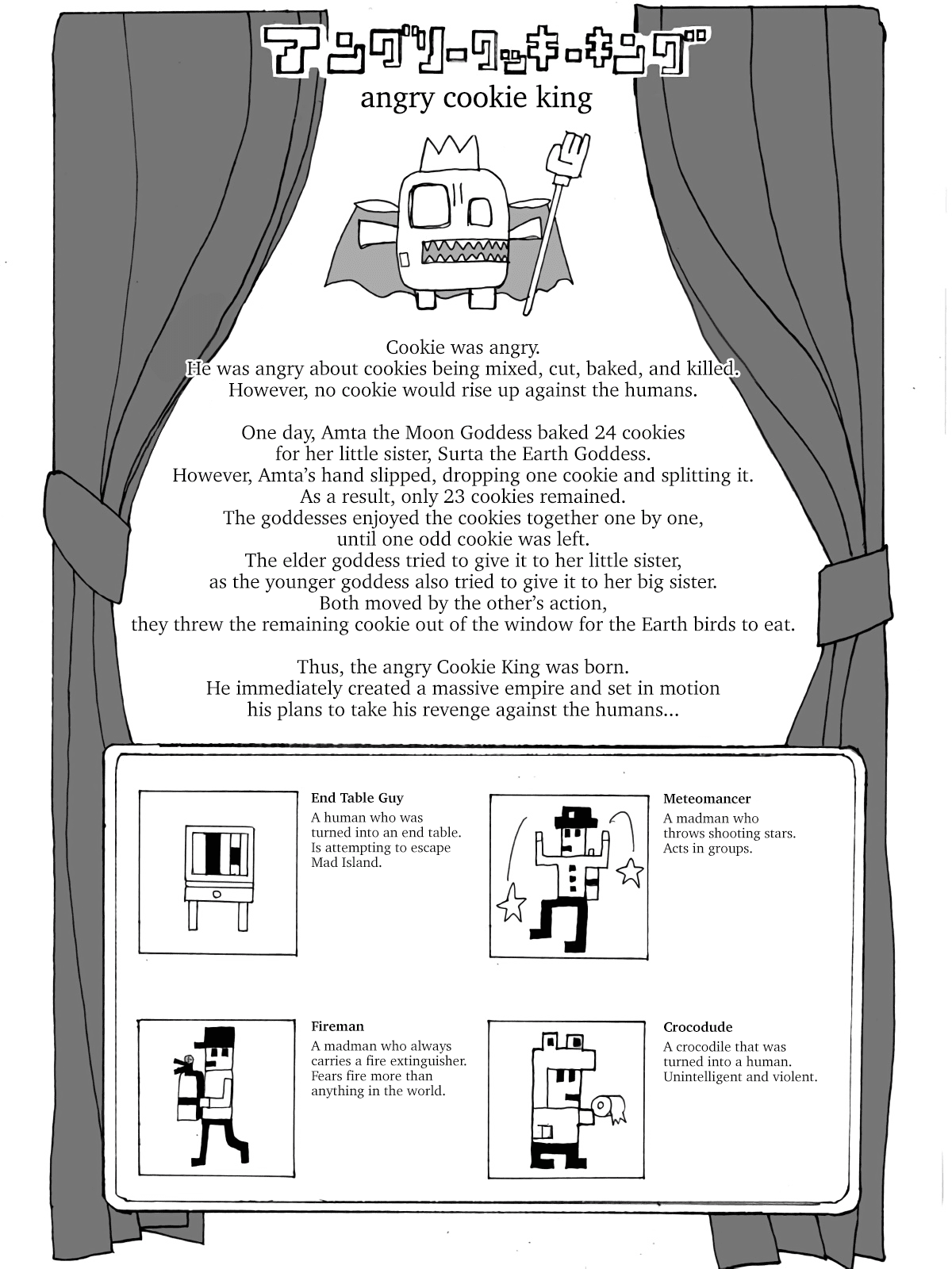Game Club Chapter 4.5 page 1 - Chapter 4.5: Angry Cookie King - Extra